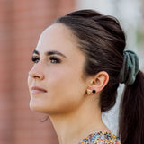 Pinnacle Triangle Stud Earrings