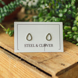 Teardrop Stud Earring