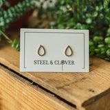 Teardrop Stud Earring