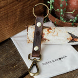 Hythe Dual End Leather Keychain