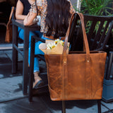 Grande Prairie Leather Market Bag