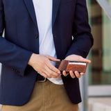 Flying Shot Leather Card Wallet