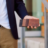 Flying Shot Leather Card Wallet