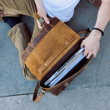 Webster Leather Messenger Bag