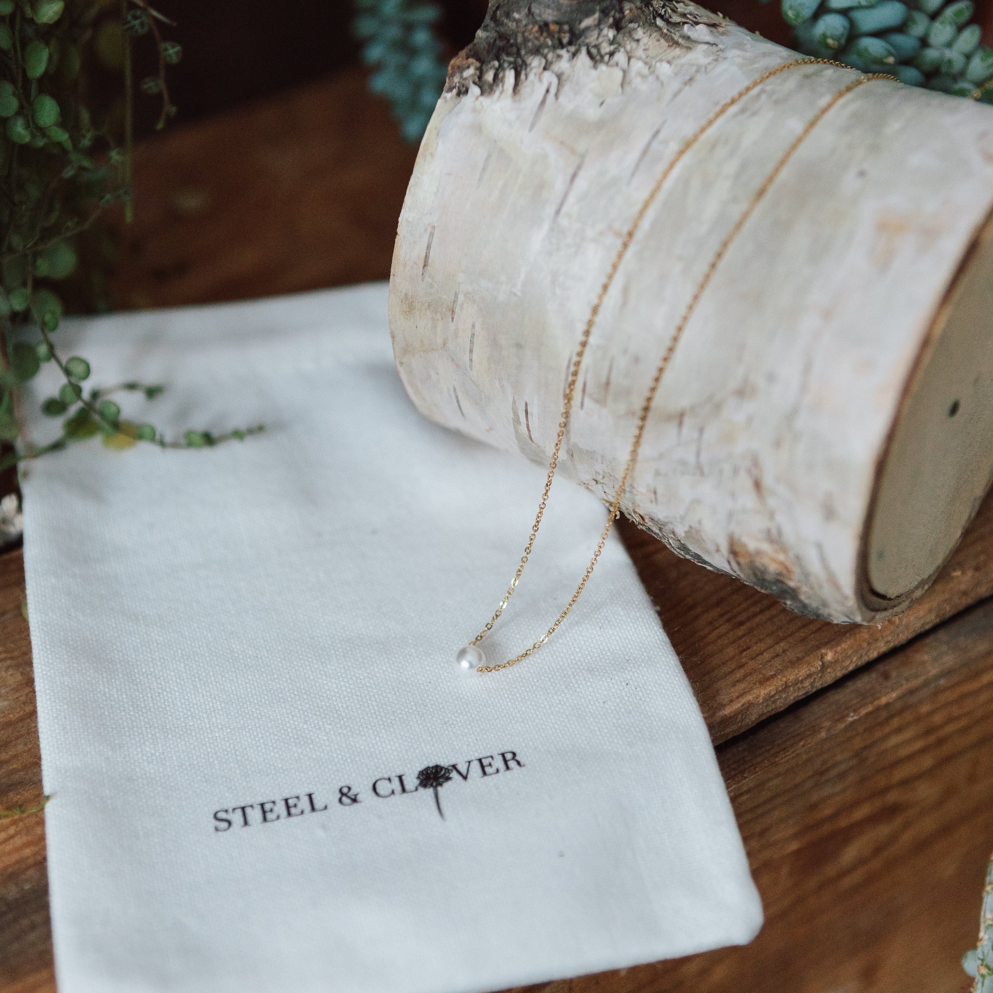 Swan Lake Pearl Necklace