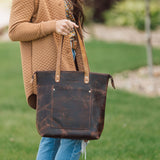 Watino Leather Tote Bag