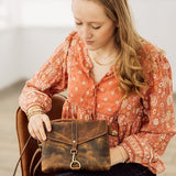 Judah Hill Crossbody Leather Purse