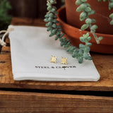 North Star Stud Earrings