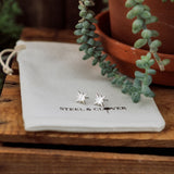 North Star Stud Earrings