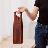 Baytree Leather Wine Carrier
