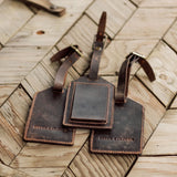 Belloy Leather Luggage Tag