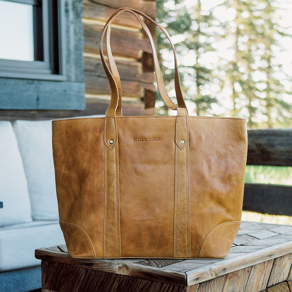 Grande Prairie Leather Market Bag