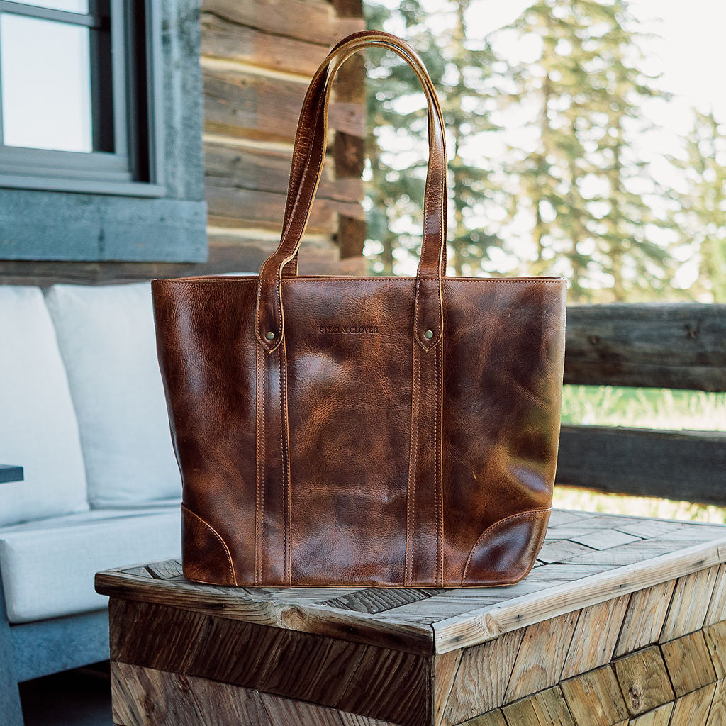 Grande Prairie Leather Market Bag