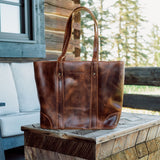 Grande Prairie Leather Market Bag