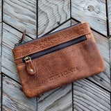 Tangent Leather Coin Pouch