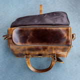 Glen Leslie Leather Duffle Bag