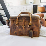 Glen Leslie Leather Duffle Bag