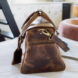 Glen Leslie Leather Duffle Bag
