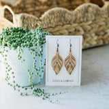 Featherstone Wooden Earrings