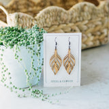 Featherstone Wooden Earrings