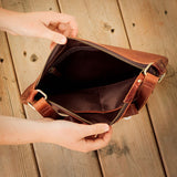 Clairmont Leather Crossbody Bag