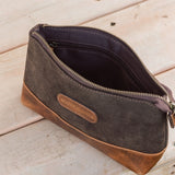 Dixonville Suede Makeup Bag