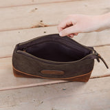 Dixonville Suede Makeup Bag