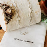 Louisa Paperclip Chain Necklace