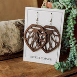 Worsley Wooden Earrings