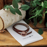 Bluesky Leather Wrap Bracelet