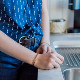 Codesa Hammered Brass Bracelet