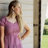 Square Stud Earrings