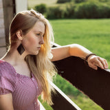 Square Stud Earrings