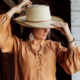 Aurora Wooden Earrings