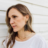 Arrow Wooden Earrings