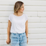 Athabasca Wooden Hoop Earrings