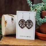 Worsley Wooden Earrings - Petite