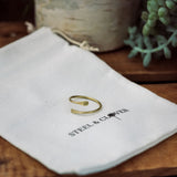 Smoky River Brass Ring