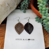 Lymburn Petite Wooden Earrings