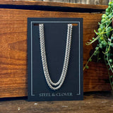 Bad Heart Men's Wheat Chain Necklace