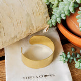 Buffalo Plains Brass Cuff