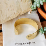 Buffalo Plains Brass Cuff