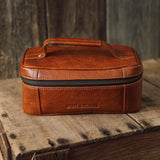 Calais Leather Toiletry Bag