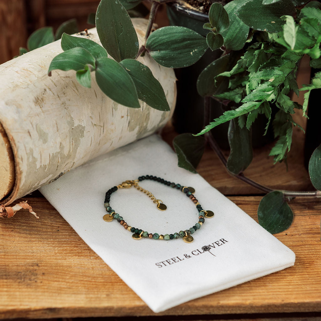 Halcourt Beaded Bracelet with finely crafted beads in a minimal, elegant design for everyday wear