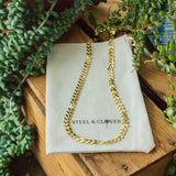 Prairie Wheat Necklace with a delicate wheat-inspired design for a natural, elegant, and timeless everyday style