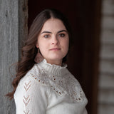 Kinuseo Falls Wooden Earring