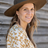 Willow Leaf Wooden Earring