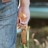 Richmond Leather Keychain