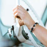 Wapiti Men's Leather Bracelet