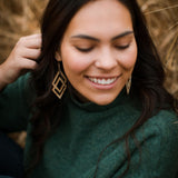 Dunvegan Diamonds Wooden Earring